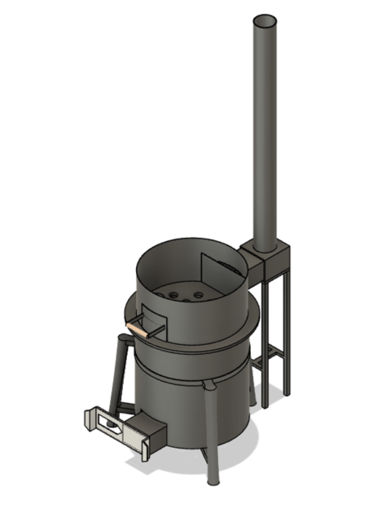 Fds Stove Drawing